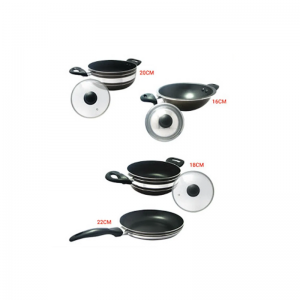 Taiko Non stick Cookware Set 7 Pieces - Image 2