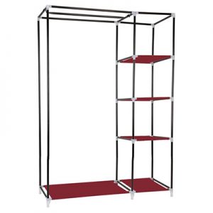 Foldable Storage Wardrobe Closet Double Door - Image 3