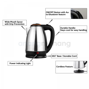 Electric Kettle 1.8L - Image 2