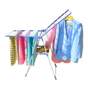 Foldable clothes drying rack - wing type or collapsible