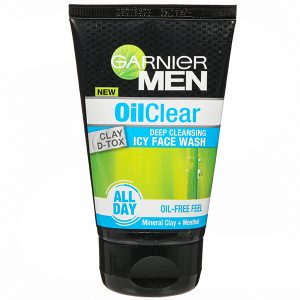 Garnier MEN Oil Clear Icy Facewash - Image 1