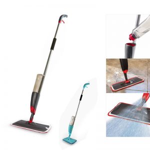 Self Spray Mop with Micro Fiber Pad – Stainless Steel - Image 3