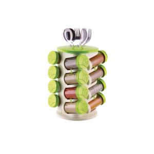 16 in 1 Spice Rack with Cutlery Holder - Image 3