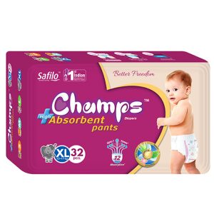 Champs Diapers High Absorbent Pants – 32pcs - Image 1