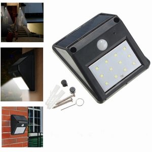 Solar Powered Sensor LED Wall Light - Image 3