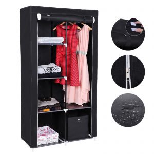 Foldable Storage Wardrobe Closet Single Door - Image 1