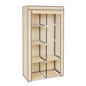 Foldable Storage Wardrobe Closet Single Door - Image 5