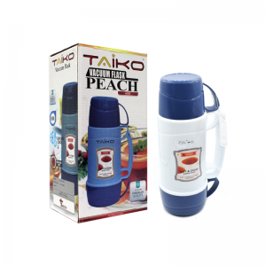 Taiko Vacuum Flask PEACH 1000ml - Image 1