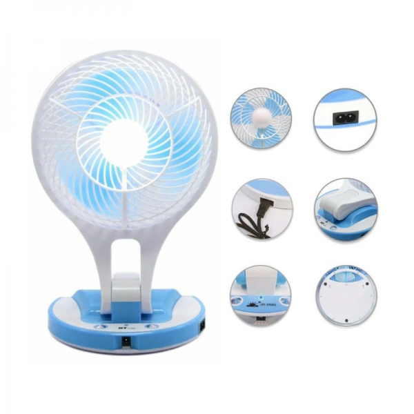 Rechargeable Fan with LED