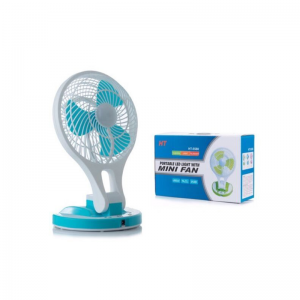 2 in 1 Portable Rechargeable Mini Fan with LED light JR 5580 - Image 3