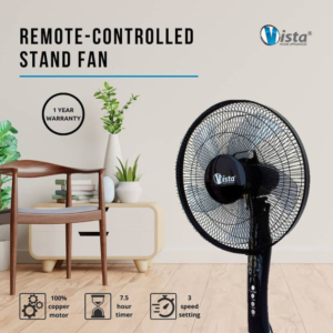 Vista Stand Fan With Remote - Image 2