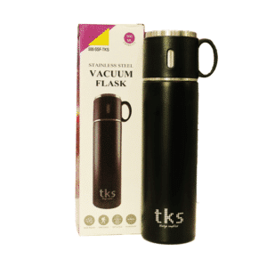 TKS Black Edition Travel Vacuum Flask Stainless Steel 301 - Image 1