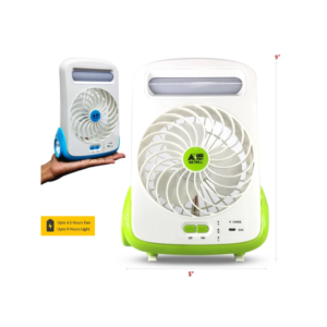 Aiko Rechargeable Fan with Led Light + Torch AS703L