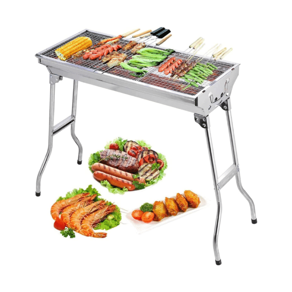 Big Foldable BBQ Grill - Charcoal