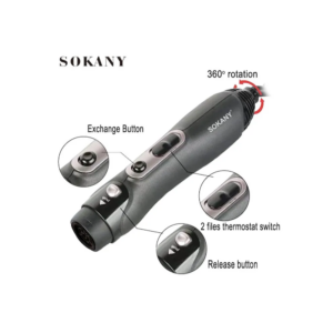 Sokany 9 in 1 Multi Functional Hair Styling Kit HB825 - Image 3