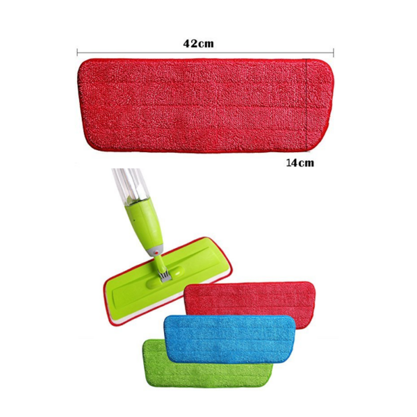 Microfiber Mop Extra Cleaning Pad 1pc (Reusable)