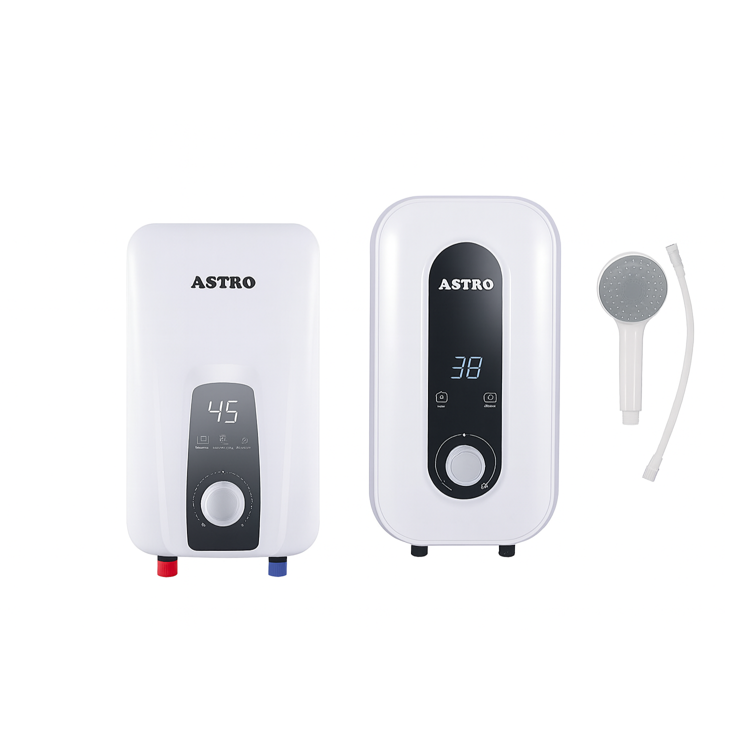 Astro Instant Electric Water Heater with Shower Set 3.8KW