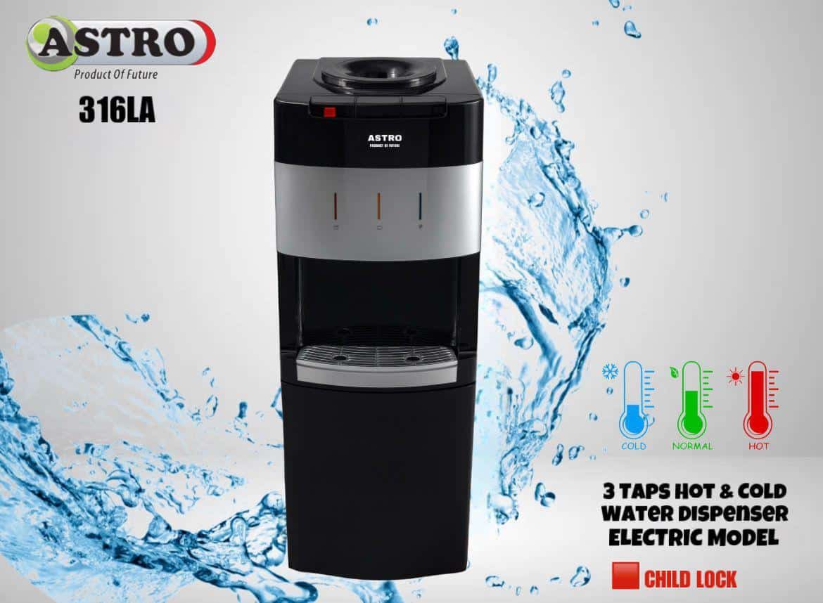 Astro Electric Water Dispenser with Child-Lock 316LA