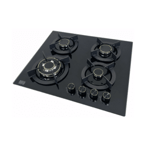 Novo Luxury 4 Burner Glass Top Gas Cooker Hob with FFD – H46A - Image 2